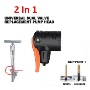 my-11134207-7rase-m16qf3iijza98a.webp Universal 2 in 1 Bicycle Pump Head L4cm W2.5cm