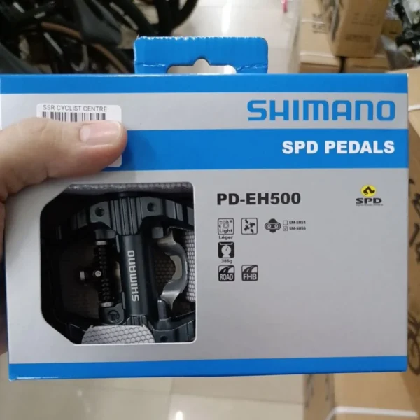 my-11134207-820lg-mjnvlpfyh69yac.webp Shimano PD-EH500 SPD Flat Pedal